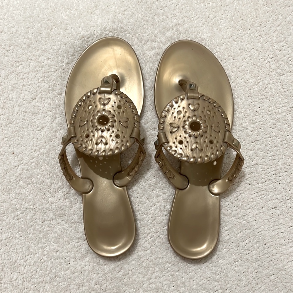 Jack Rogers Georgica Jelly Sandals, size 7